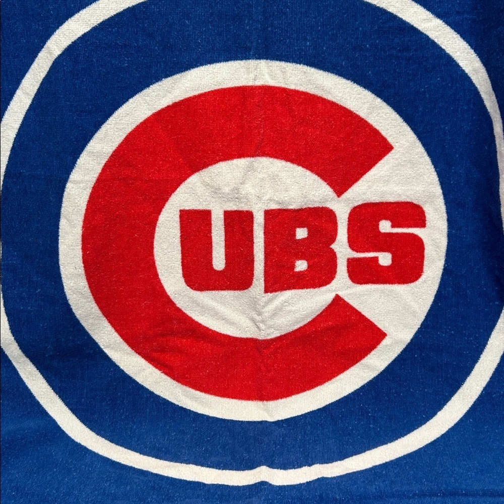 2012 Chicago Cubs beach towel 100% cotton - Picture 6 of 6